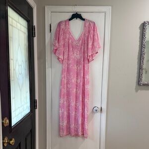 A New Day Pink Smocked Dress